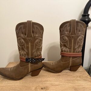 Crush by Durango Tan cowboy Boots